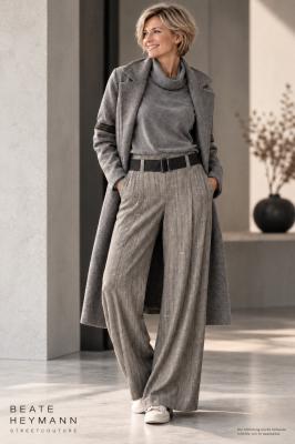 Hose „Trousers Classic“ – Grau