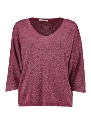 Pullover, V-Ausschnitt uni