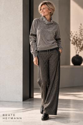 Pullover "Velvet“ – Silver Taupe