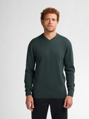Men Knitwear V-Neck Basic