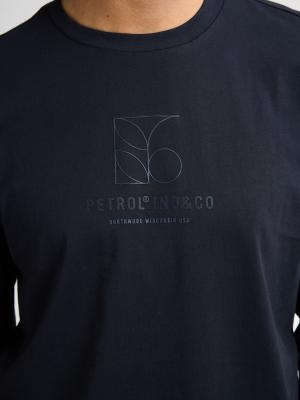 Men T-Shirt LS Round Neck