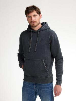 Men Sweater Hooded Print