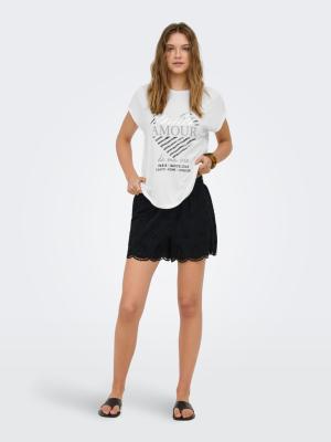 ONLFREE NEW S/S O-NECK TOP BOX JRS