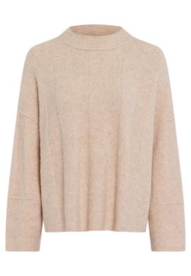 Flauschiger Pullover mit Alpaka und RWS-Wolle