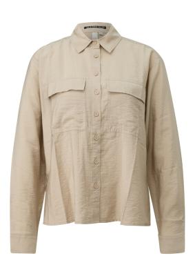 lässige Viskosemix-Bluse