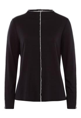 Cleanes Shirt mit kontrastfarbiger Overlock-Naht