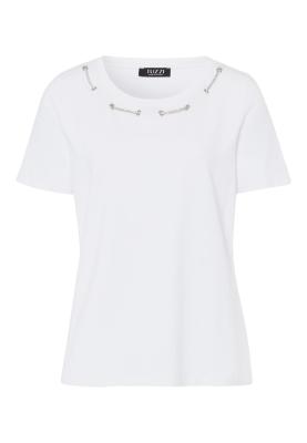 TUZZI Collection – Stilvolles Shirt mit dekorativen Details am Ausschnitt | S51Top/TShirt