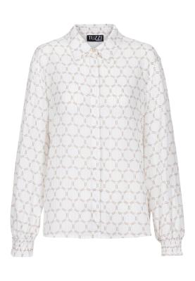 TUZZI Bluse mit grafischem Print – Moderner Chic in lockerer Silhouette