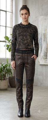Shirt lace | Edle Muster-Poesie: Designer-Shirt „Shirt lace“ von Beate Heymann