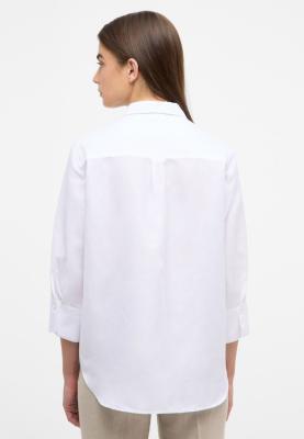 Oversize-Bluse aus Baumwolle und Leinen | Bluse 5155 R923