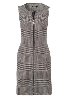 Ärmellose Kleid mit feinem Glencheck-Muster