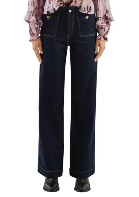 Catie Jeans mit High Rise und Wide Leg