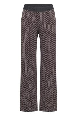 Elaine Ribbon | Raffaello Rossi Hose – Pull-on Style mit Rauten-Jacquard