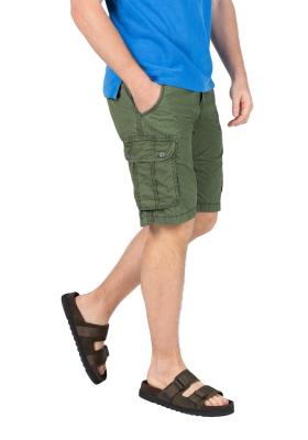 TIMEZONE "MaguireTZ" – Cargo-Shorts mit Gürtel in Regular Fit
