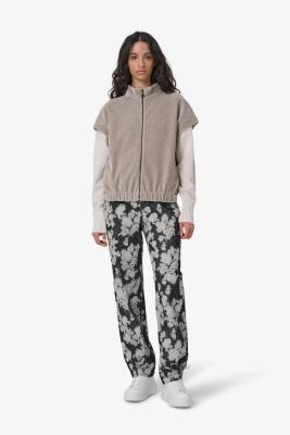 Sportalm Weste aus Glitzerkord – sportives Statement-Piece