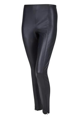 Schmale Leggings in Materialmix