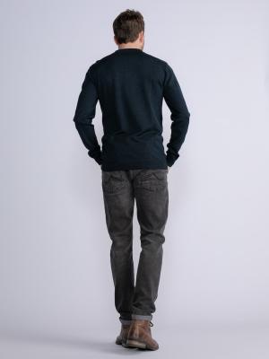 Herren Poloshirt Langarm | Men Knitwear Polo