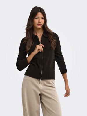 ONLMACEY LS ZIPPER CARDIGAN KNT