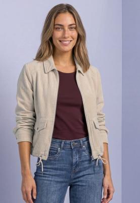 Corduroy Jkt w. Zipper