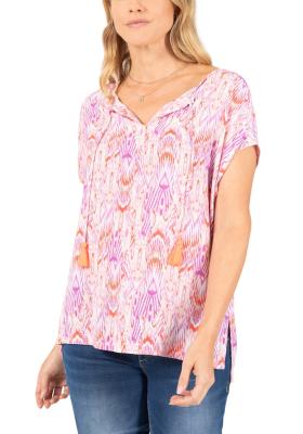 „WomenAiry“ Top mit Allover-Print, luftig, farbenfroh, perfekt für den Sommer | Unisex WomenAiry Top