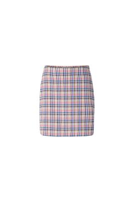 Minirock mit kariertem Dessin | Mini skirt recycled