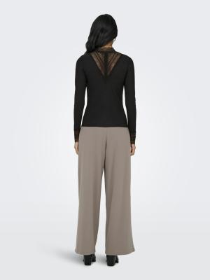 ONLTILDE GLITTER L/S HIGHNECK TOP J