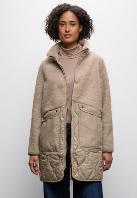 Mat Mix Teddy Coat W. Quilting