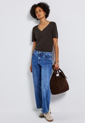 QR shirt w.heart neckline shap