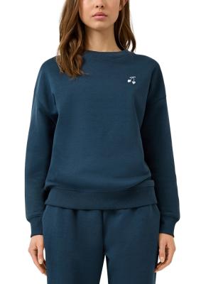 Weiches Sweatshirt mit kleiner Stickerei