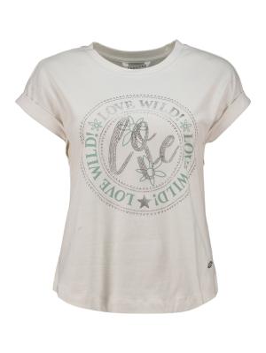 T-Shirt mit Frontprint