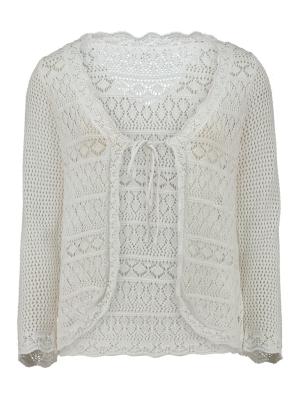 Cardigan mit Struktur.