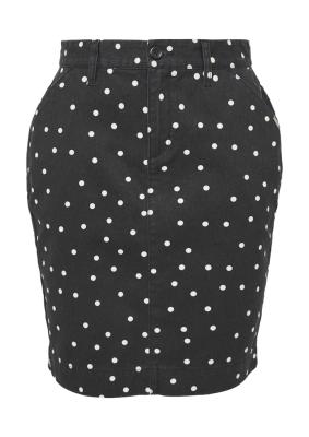 Pencilskirt mit all over print