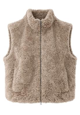 Kuschelige Fake-Fur-Weste