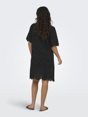 ONLVALAIS S/S DRESS WVN NOOS