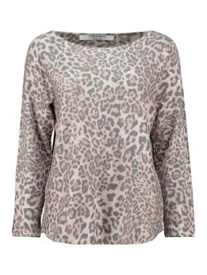 Pullover Langarm, Rundhals mit all over print
