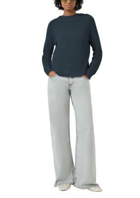 Longsleeve aus softem Baumwoll-Modalmix