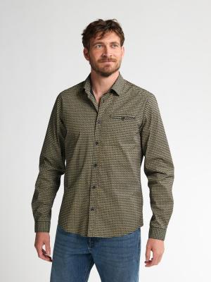 Men Shirt Long Sleeve AOP