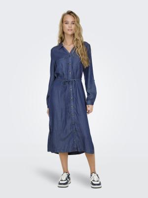 Jeanskleid | ONLCHARIS LIFE LS BEL SHIRT DRESS C