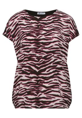 printed mat-mix shirt