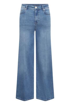 Sventy 7/8 | Jeans mit weitem Bein und femininer Passform