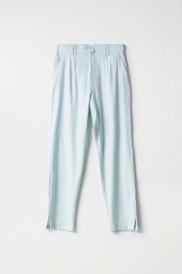 SLIM FIT LEINEN CHINO