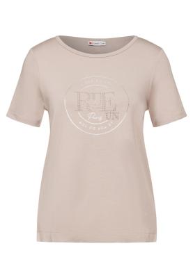 T-Shirt mit Artwork | stone artwork shirt