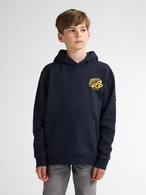 Boys Sweater Hooded Print