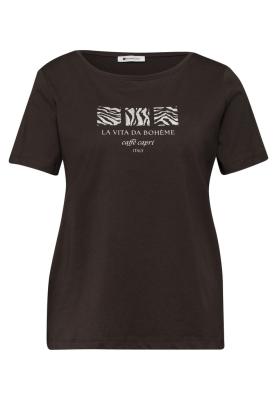 LTD QR basic pearl print shirt