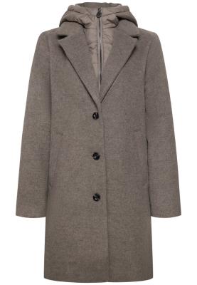 Revers Coat w. Hoody Insert
