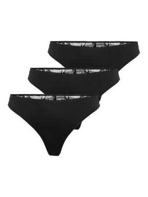 ONLCHLOE LUREX LACE S.SKIN THONG 3-