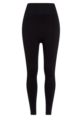 Sportliche Legging mit Rippen-Seitenstreifen – Funktionalität trifft Style
