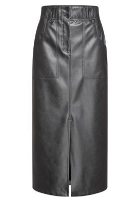 Lässige Eleganz: Der MARC AUREL Maxi-Rock in Leder-Optik