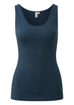 Ärmellose Tanktop aus weichem Baumwolljersey