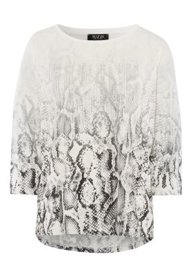 Tuzzi Shirt mit Snake-Print – Stylisch, modern und wunderbar soft